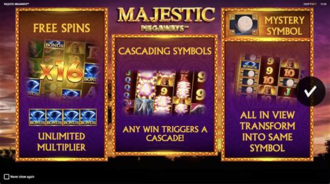 Play Majestic Megaways slot